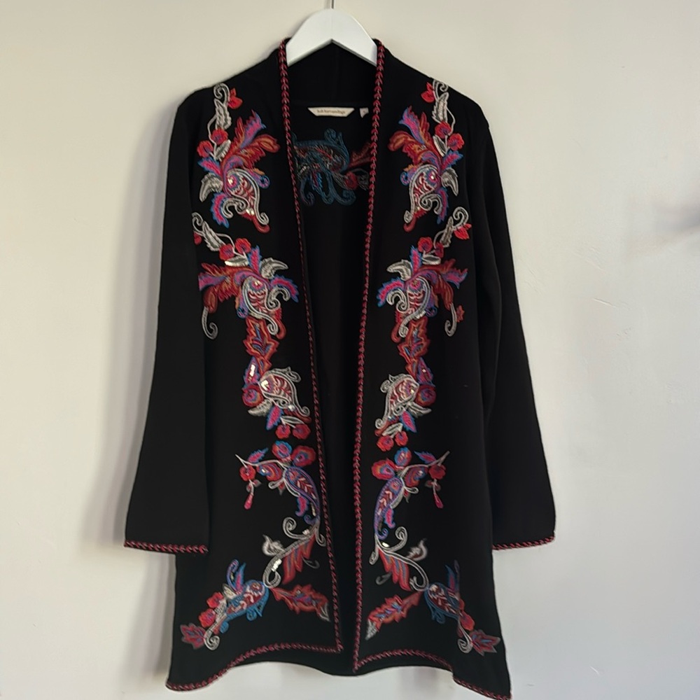 Soft Surroundings Sweater coat, size M